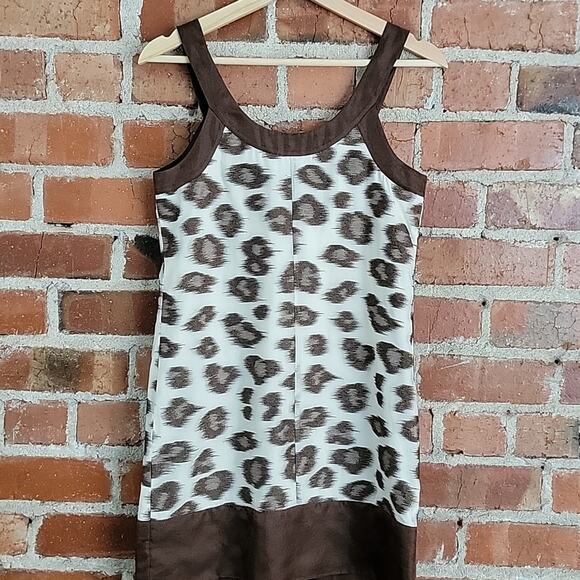Diane von Furstenberg Cookie animal print shift dress 2 - Picture 4 of 7
